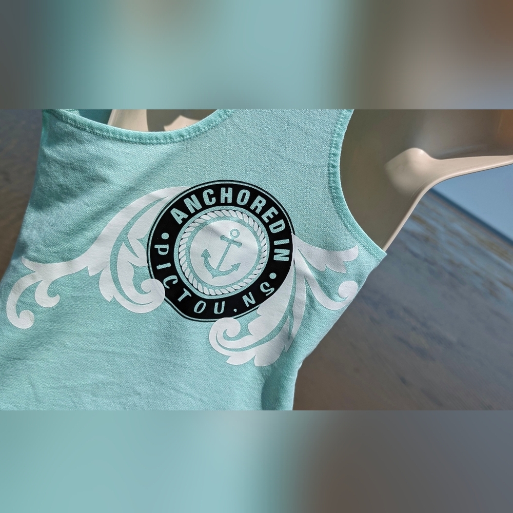 Ocean Drip "Anchored in Pictou" Tank Top SM NEW